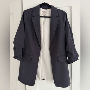 H&M Classic dark navy Women's Blazer